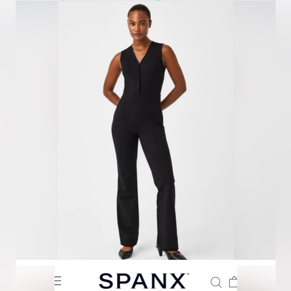 NWT Spanx The Perfect Jumpsuit, Large, Black